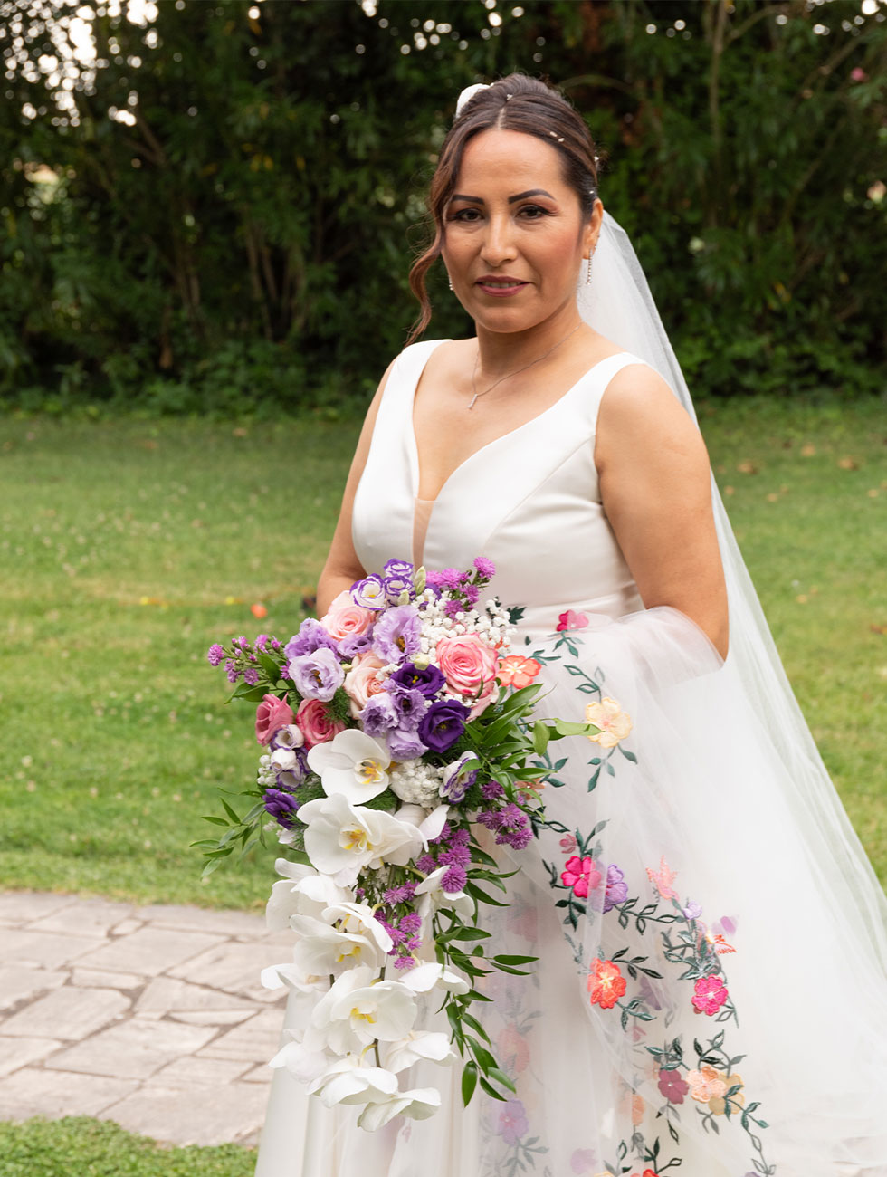 Fiori colorati per una festa di matrimonio