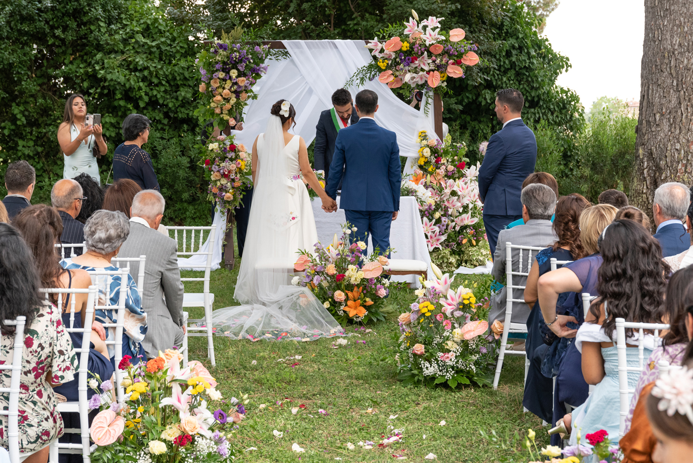 Allestimento matrimonio country chic a Monsampolo_del_Tronto