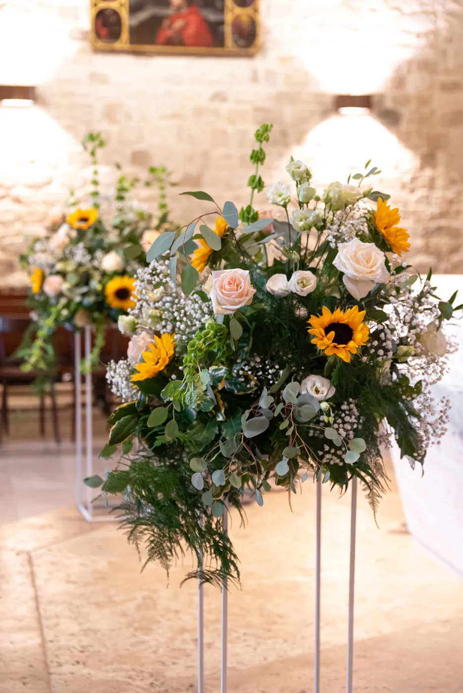 Allestimento floreale Candle Lights per matrimonio a Ascoli Piceno - foto 8