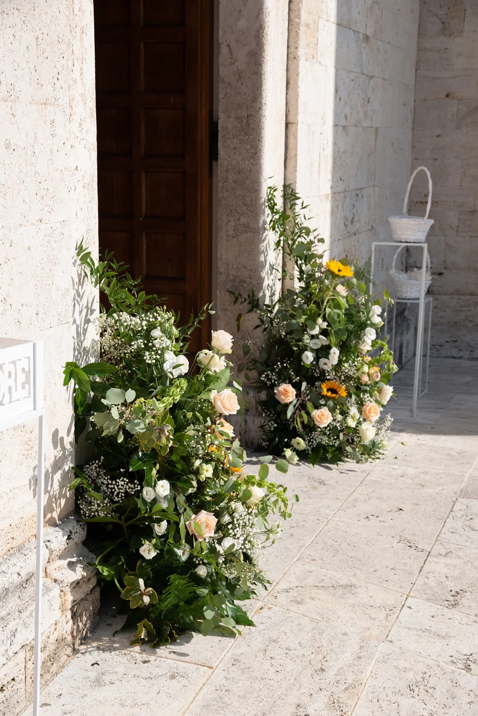 Allestimento floreale Candle Lights per matrimonio a Ascoli Piceno - foto 22