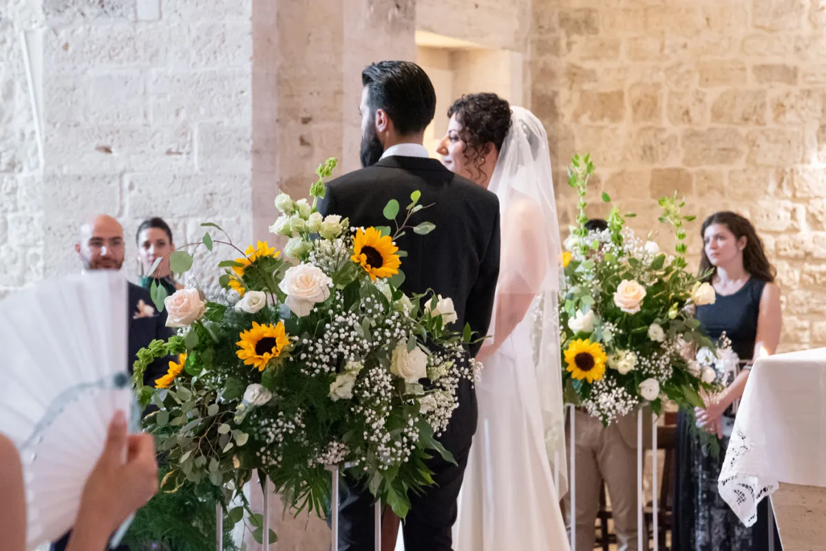 Allestimento floreale Candle Lights per matrimonio a Ascoli Piceno - foto 25