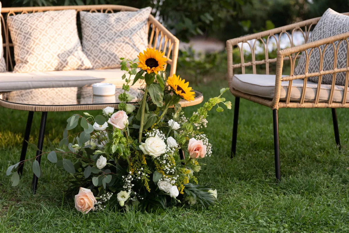 Allestimento floreale Candle Lights per matrimonio a Ascoli Piceno - foto 35