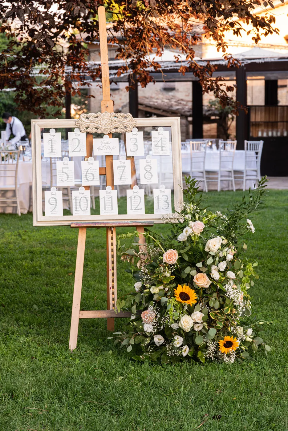 Allestimento floreale Candle Lights per matrimonio a Ascoli Piceno - foto 36