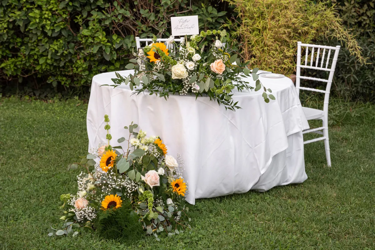 Allestimento floreale Candle Lights per matrimonio a Ascoli Piceno - foto 39