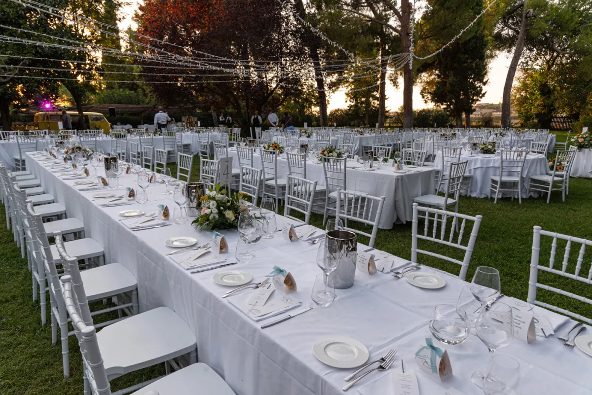 Allestimento floreale Candle Lights per matrimonio a Ascoli Piceno - foto 45