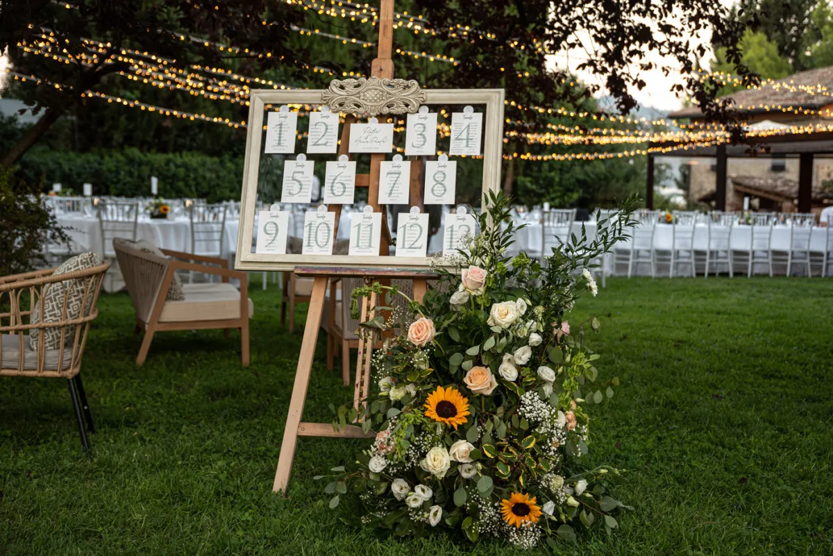 Allestimento floreale Candle Lights per matrimonio a Ascoli Piceno - foto 51