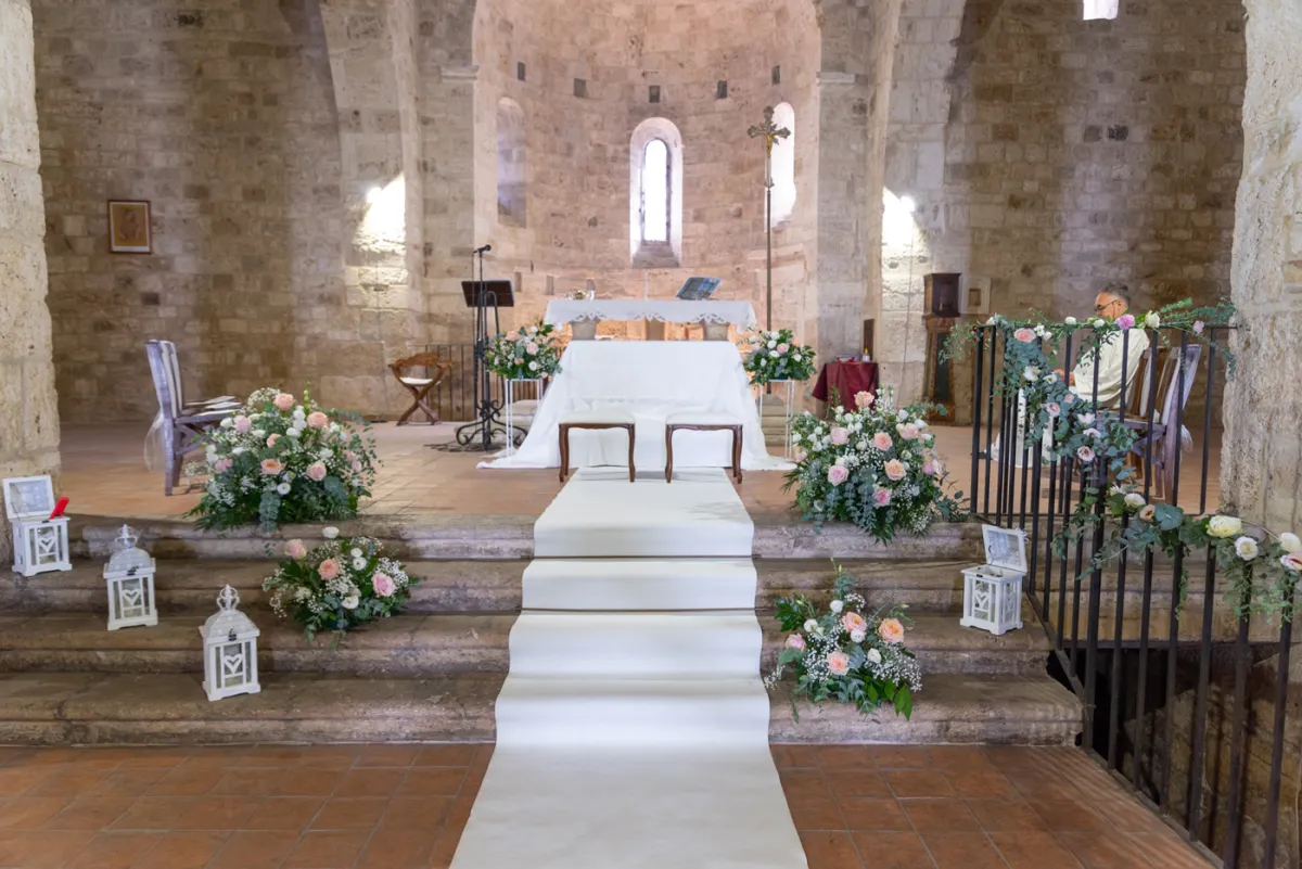 Allestimento floreale September in Love per matrimonio a Ascoli Piceno - foto 1