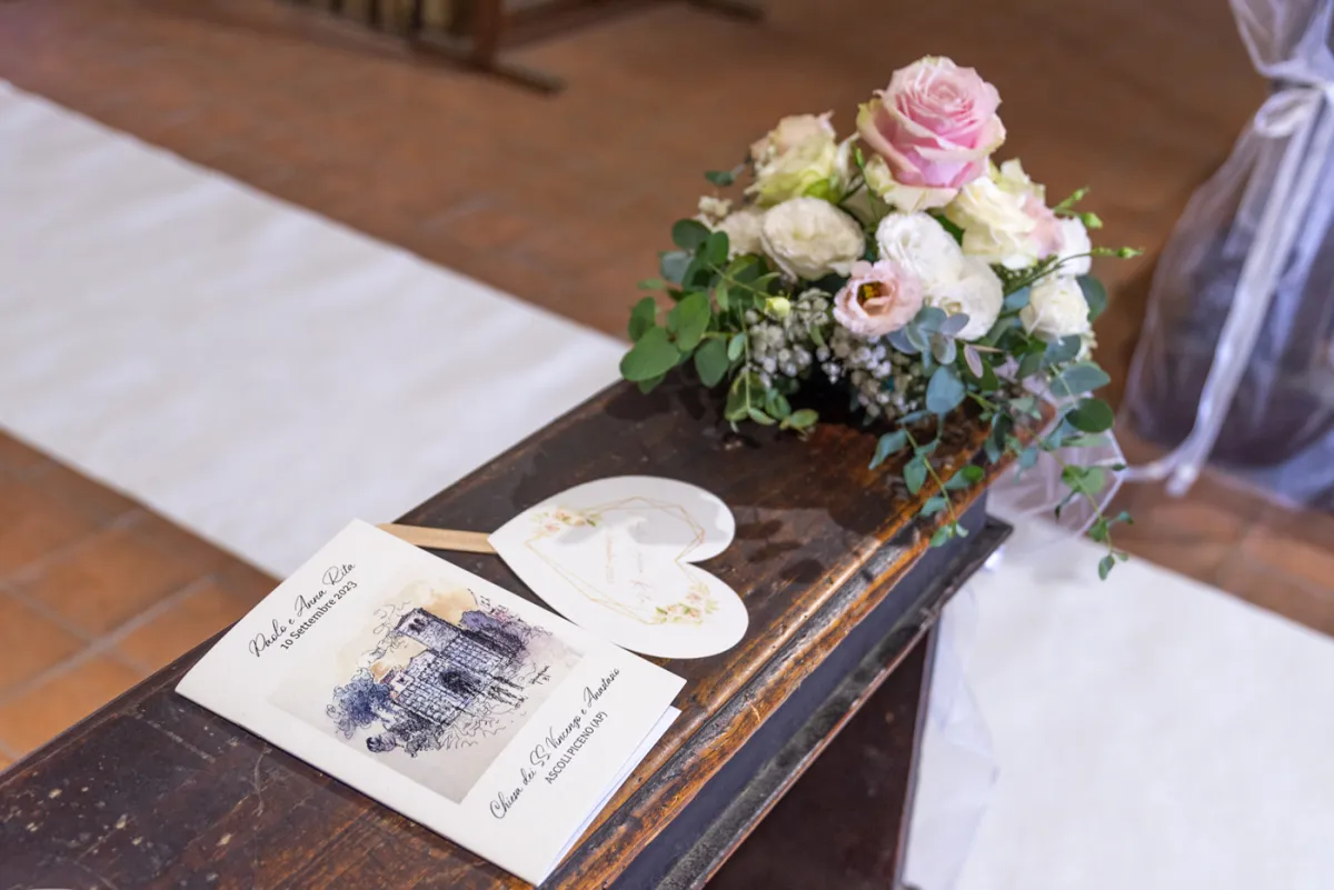 Allestimento floreale September in Love per matrimonio a Ascoli Piceno - foto 7