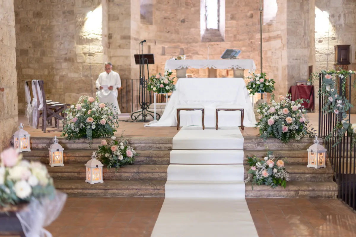 Allestimento floreale September in Love per matrimonio a Ascoli Piceno - foto 10