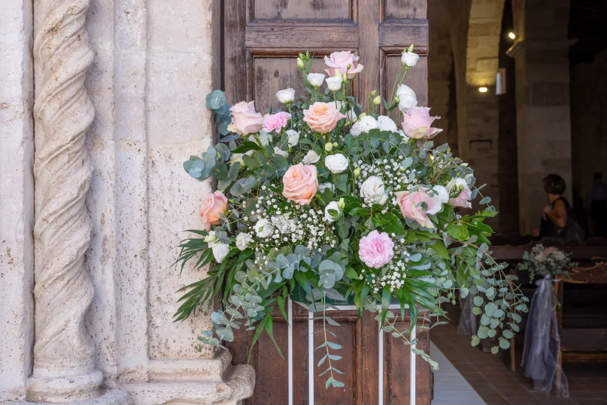 Allestimento floreale September in Love per matrimonio a Ascoli Piceno - foto 18
