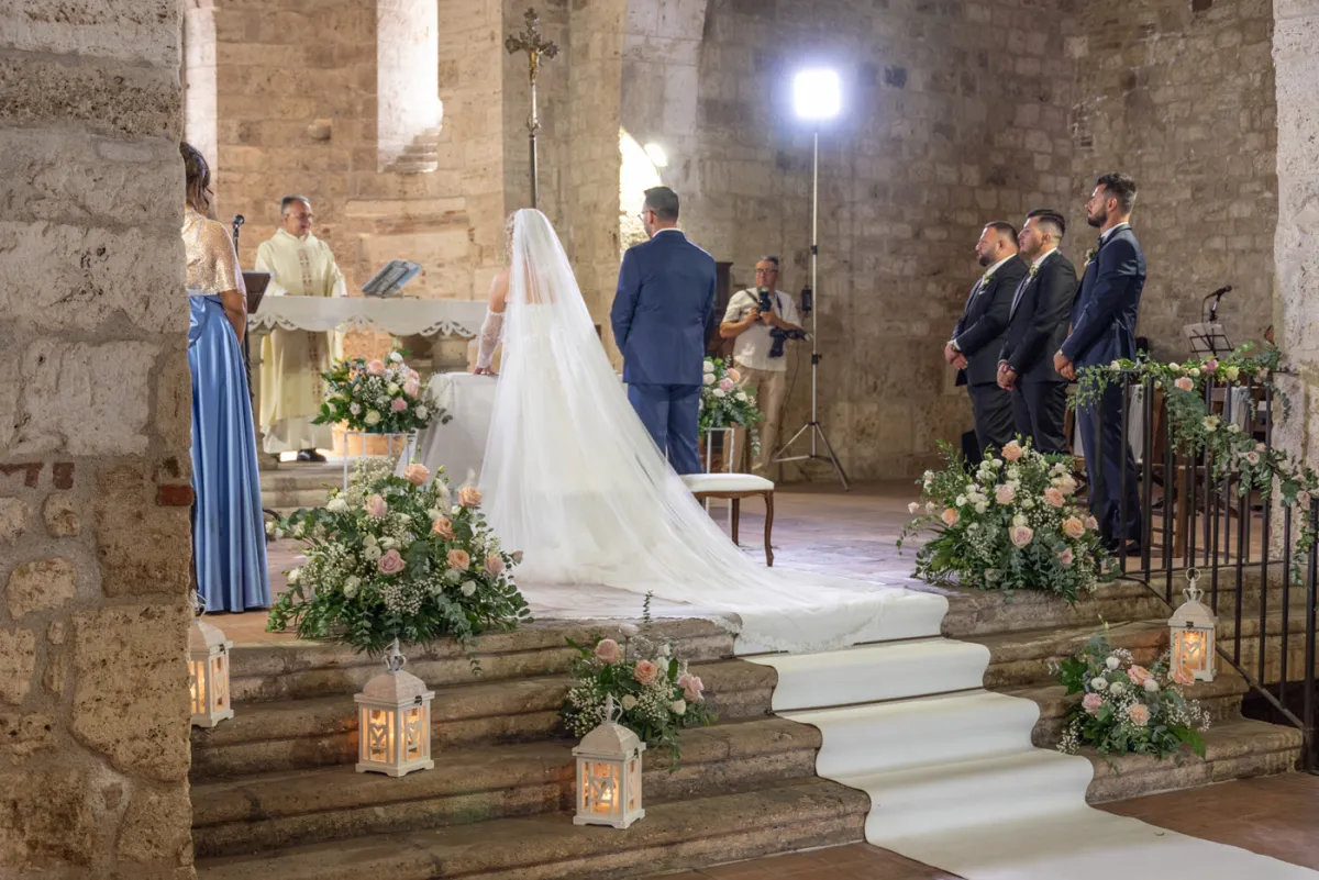 Allestimento floreale September in Love per matrimonio a Ascoli Piceno - foto 27