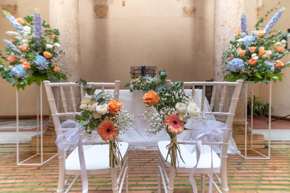 Allestimento floreale Colored Vibes per matrimonio a Ascoli Piceno - foto 7