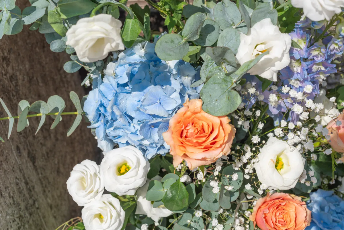 Allestimento floreale Colored Vibes per matrimonio a Ascoli Piceno - foto 14