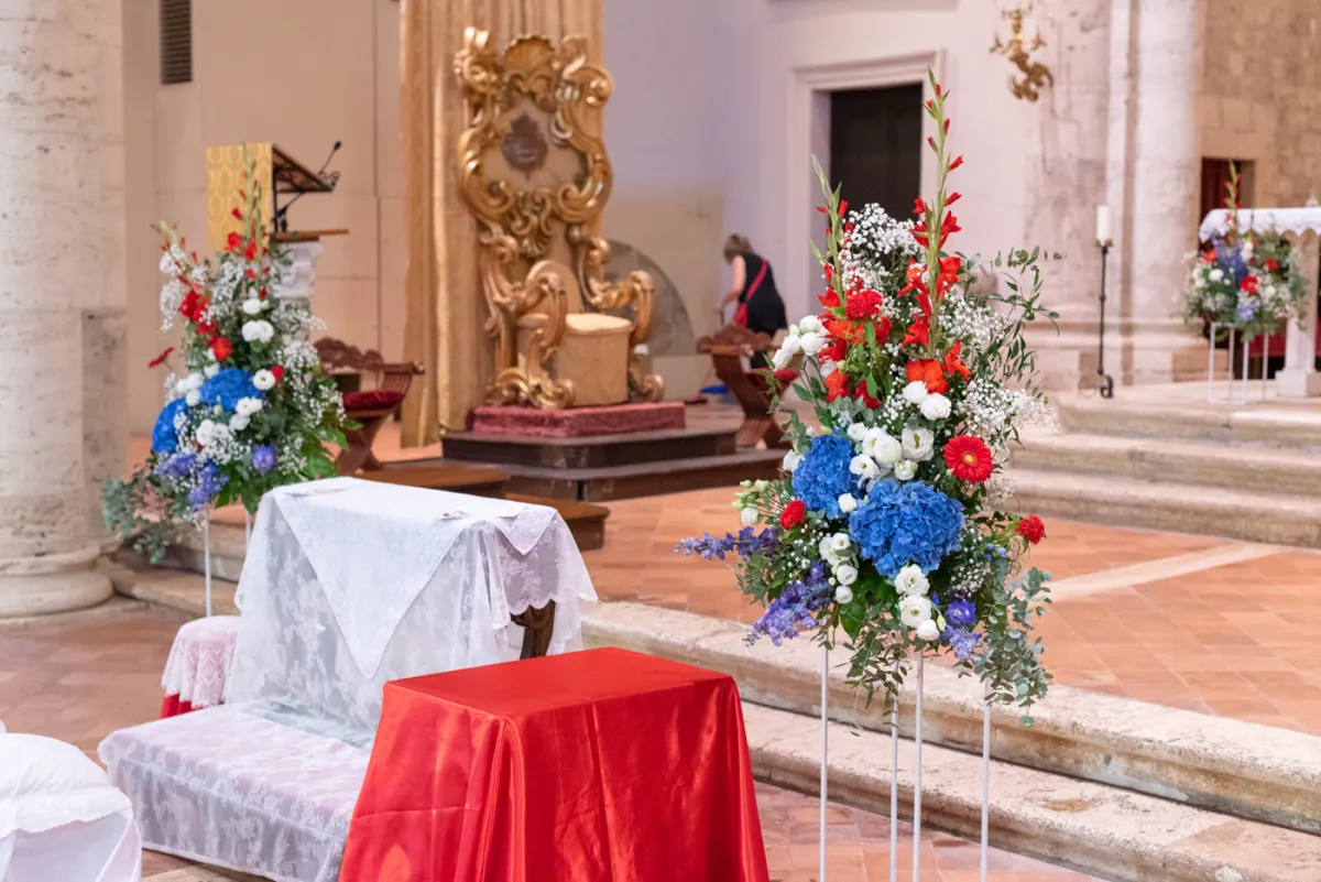 Allestimento floreale Matrimonio in Divisa per matrimonio a Ascoli Piceno - foto 16