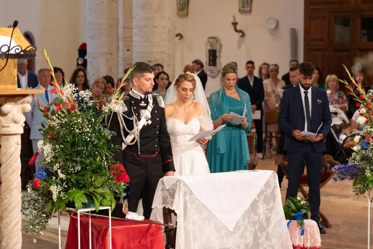 Allestimento floreale Matrimonio in Divisa per matrimonio a Ascoli Piceno - foto 39