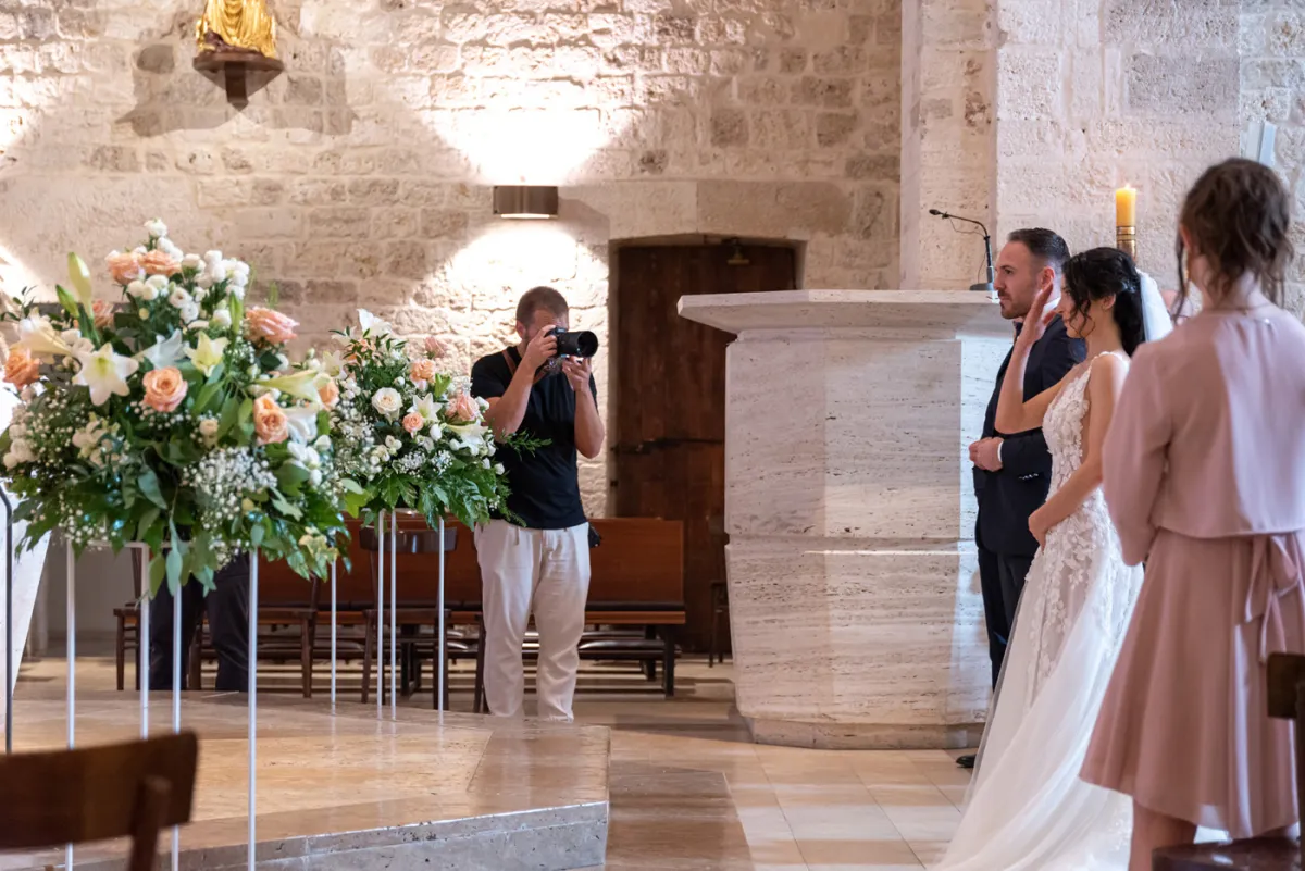Allestimento floreale Harmony Peach per matrimonio a Ascoli Piceno - foto 29
