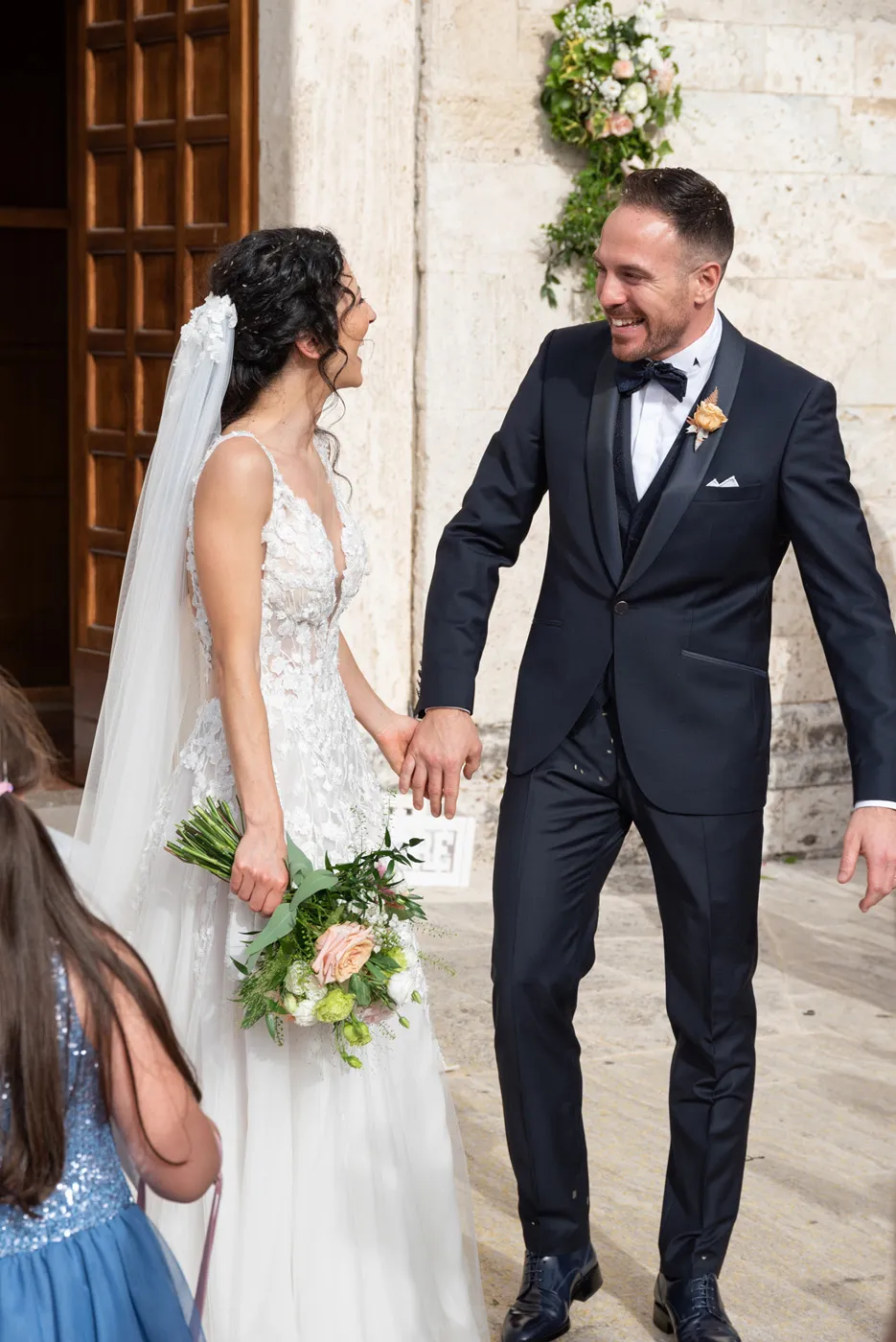 Allestimento floreale Harmony Peach per matrimonio a Ascoli Piceno - foto 33