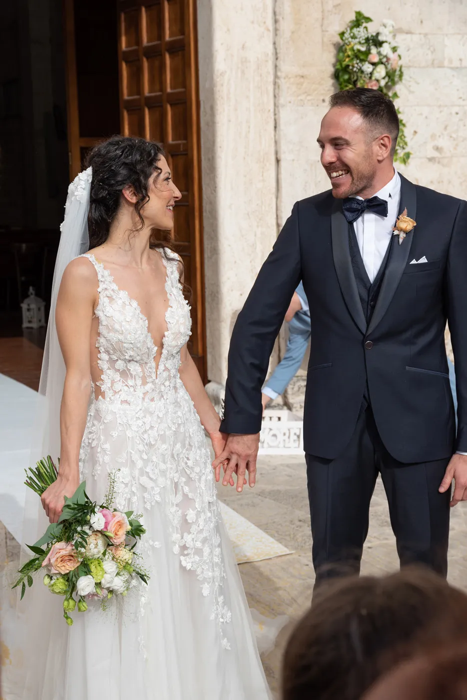Allestimento floreale Harmony Peach per matrimonio a Ascoli Piceno - foto 35