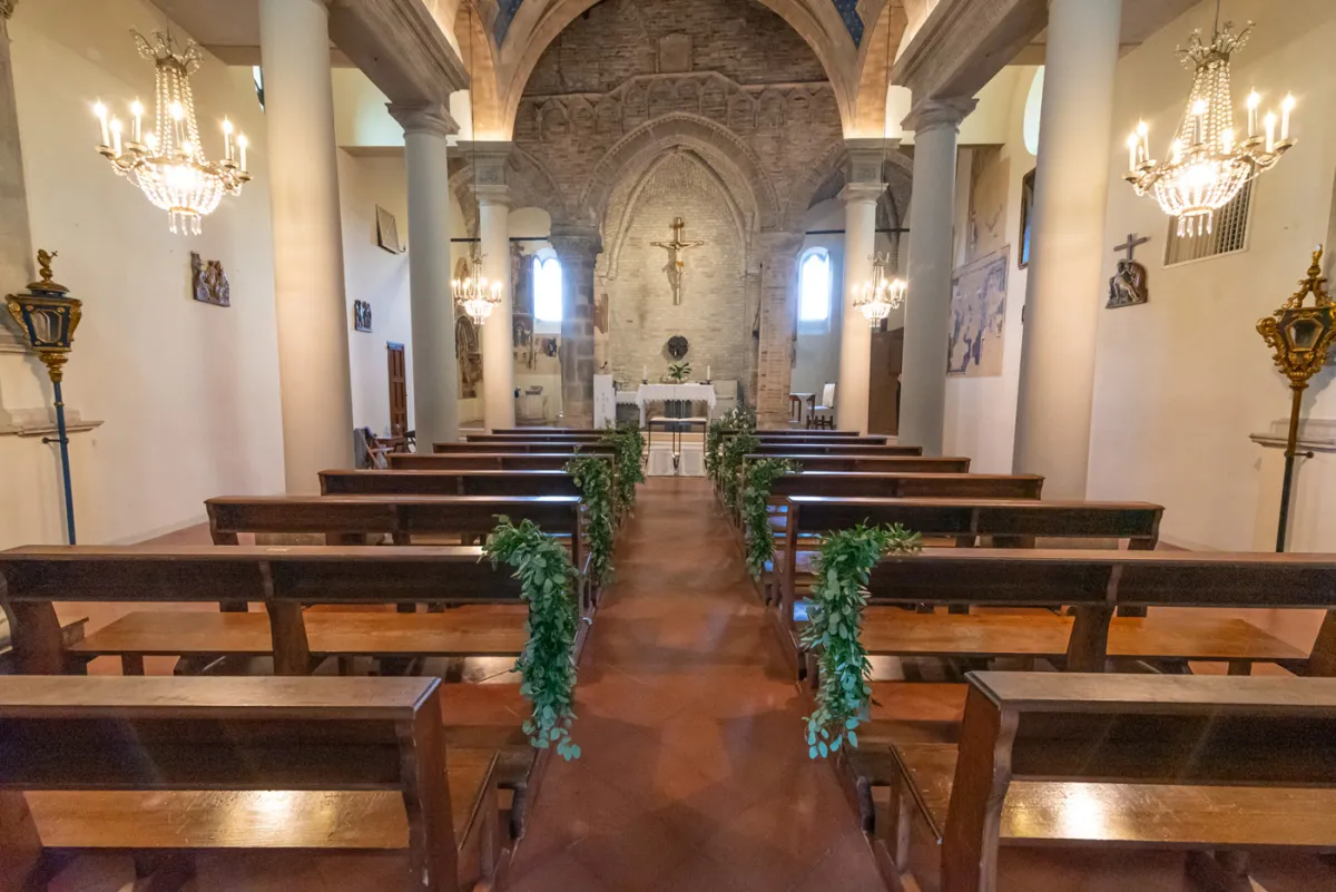 Allestimento floreale The Brancare Wedding per matrimonio a Torre di Palme - foto 6
