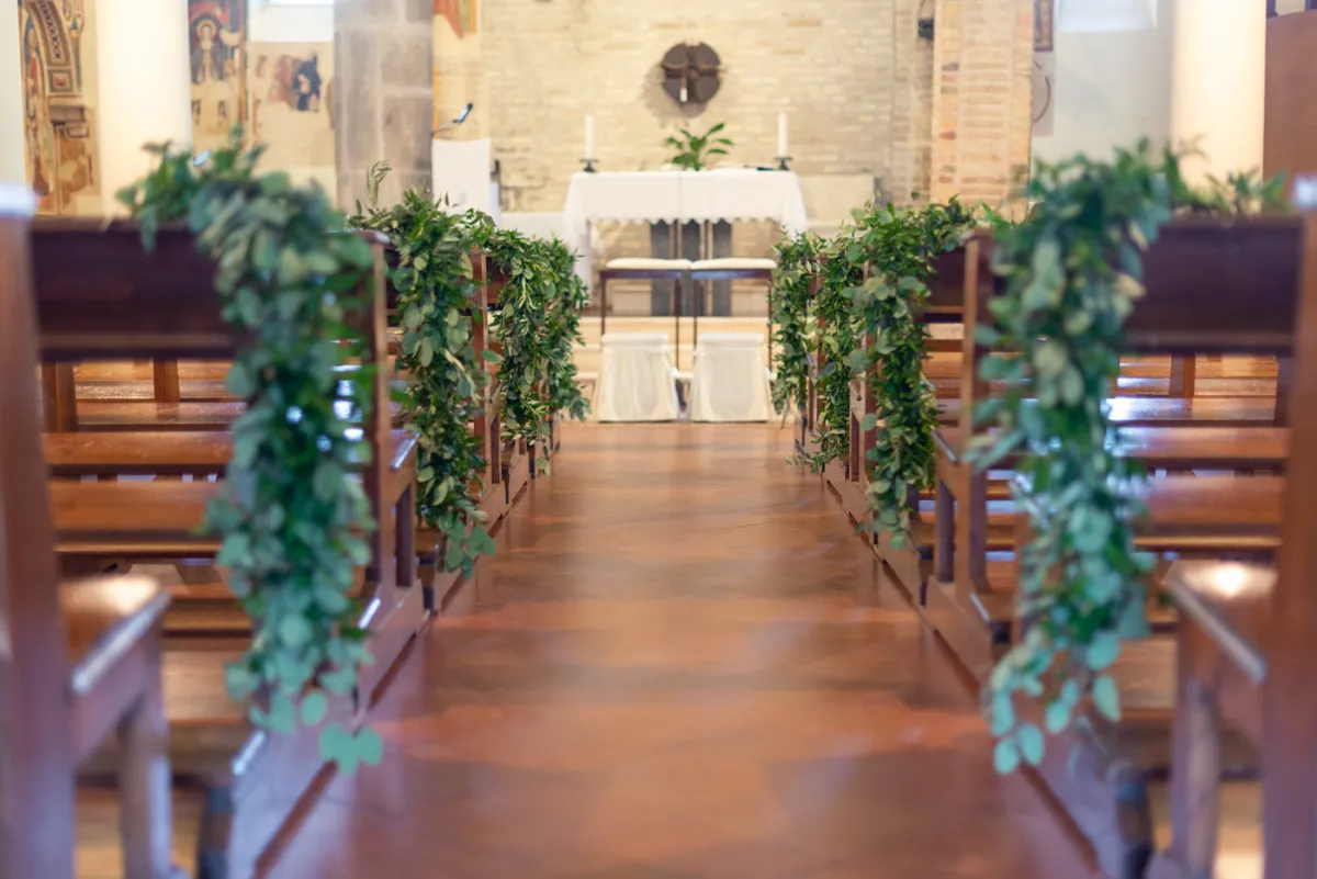Allestimento floreale The Brancare Wedding per matrimonio a Torre di Palme - foto 8