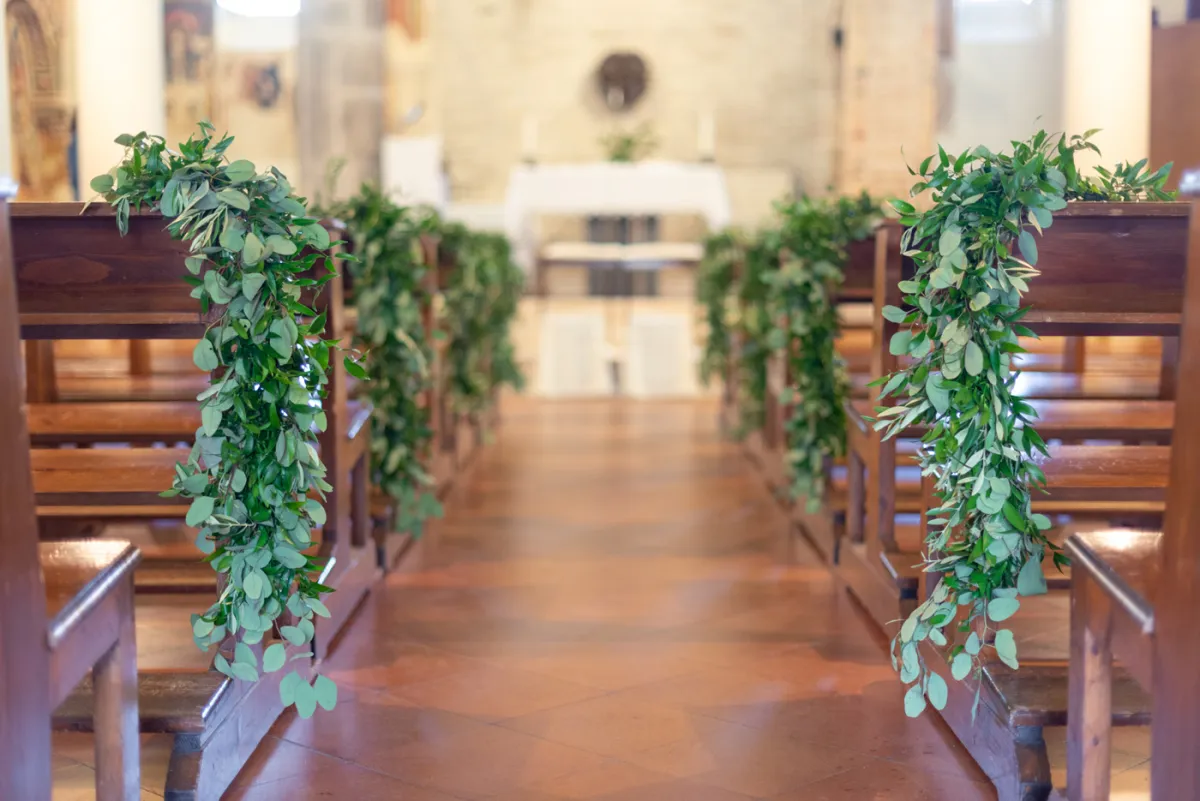 Allestimento floreale The Brancare Wedding per matrimonio a Torre di Palme - foto 9