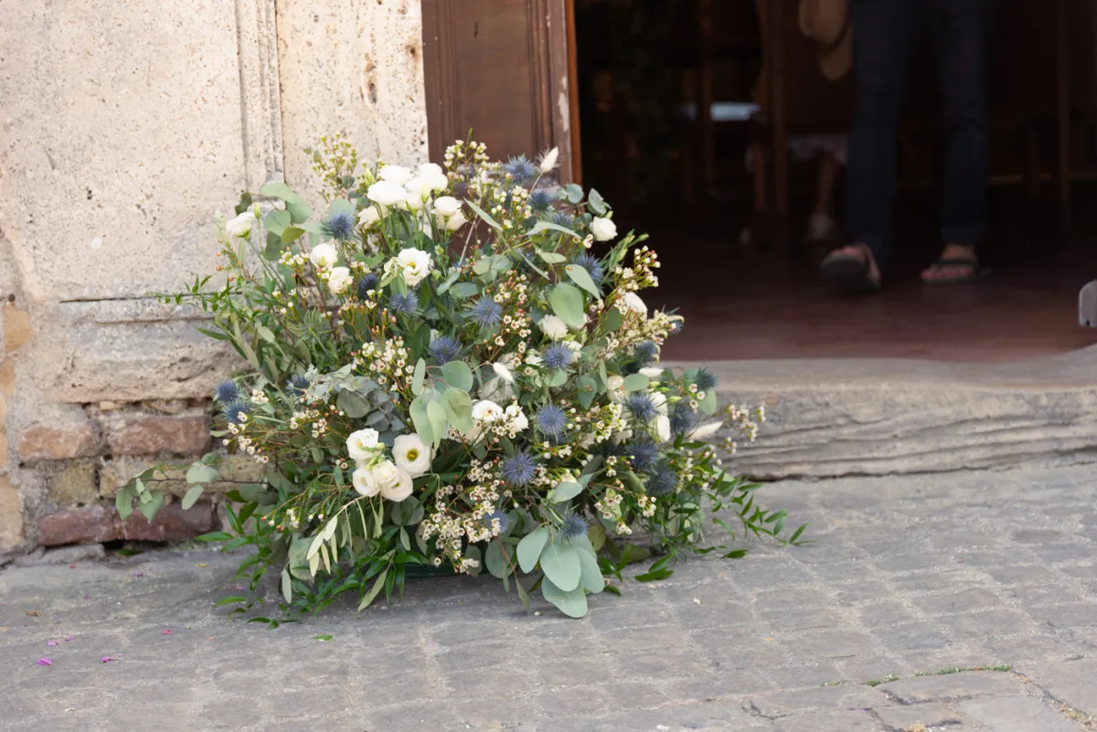 Allestimento floreale The Brancare Wedding per matrimonio a Torre di Palme - foto 20