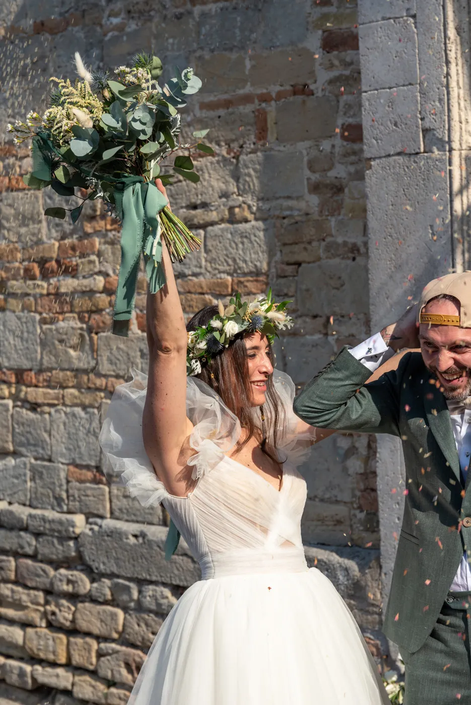 Allestimento floreale The Brancare Wedding per matrimonio a Torre di Palme - foto 32