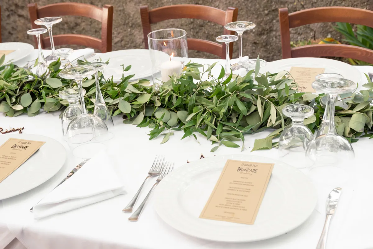 Allestimento floreale The Brancare Wedding per matrimonio a Torre di Palme - foto 42