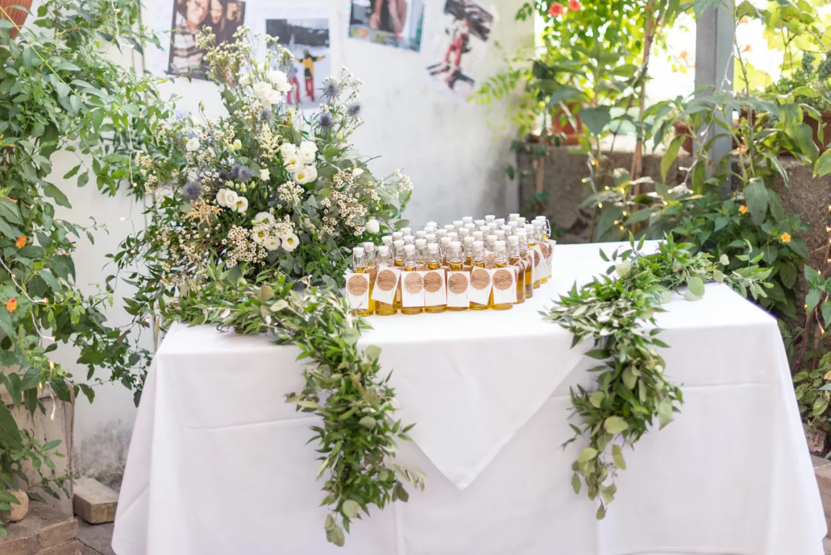 Allestimento floreale The Brancare Wedding per matrimonio a Torre di Palme - foto 47