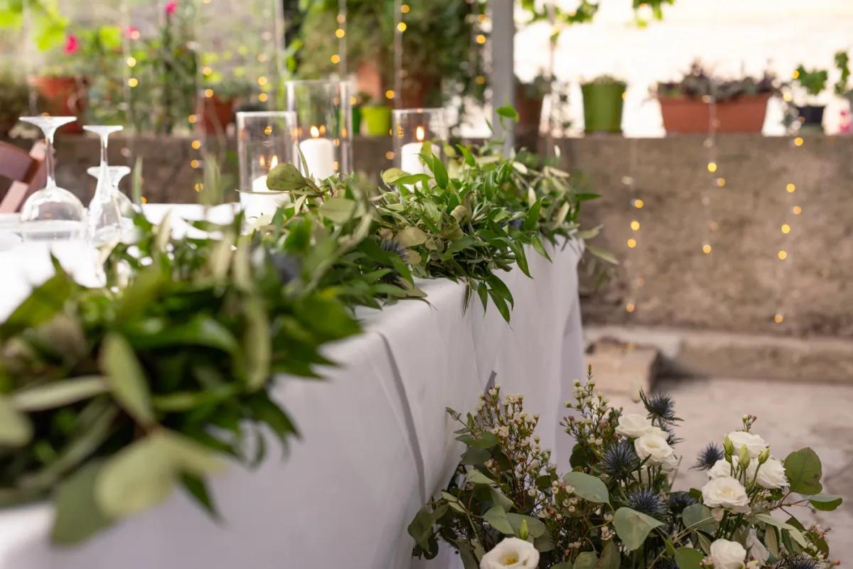 Allestimento floreale The Brancare Wedding per matrimonio a Torre di Palme - foto 51