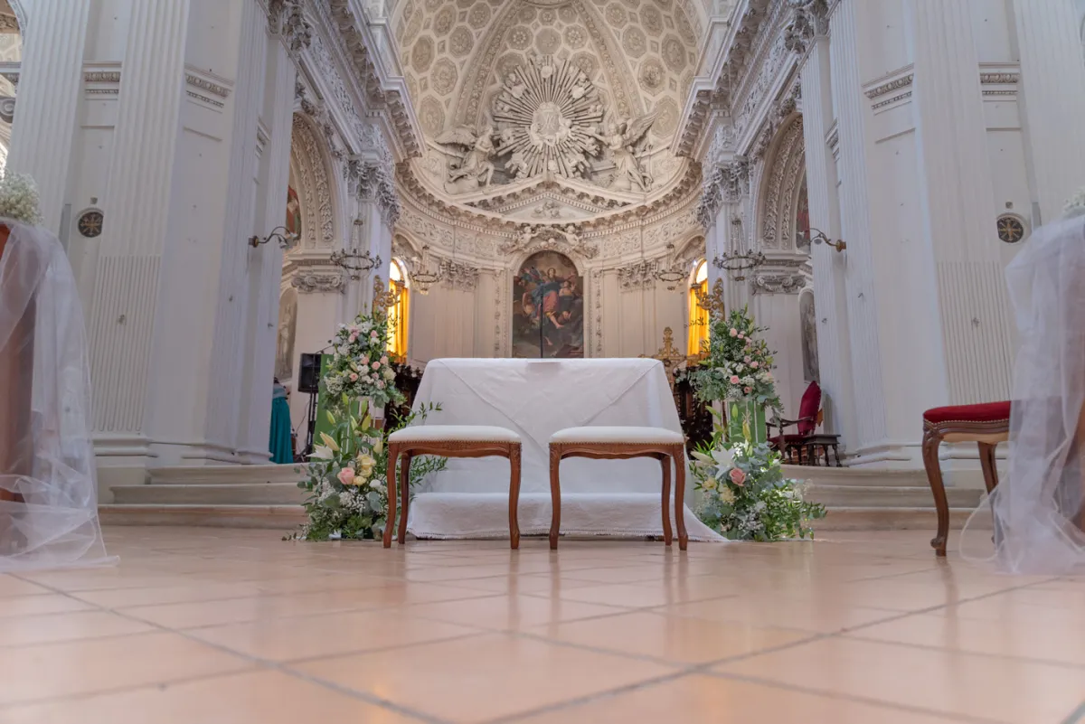 Allestimento floreale Wedding in Le Marche per matrimonio a Offida - foto 11