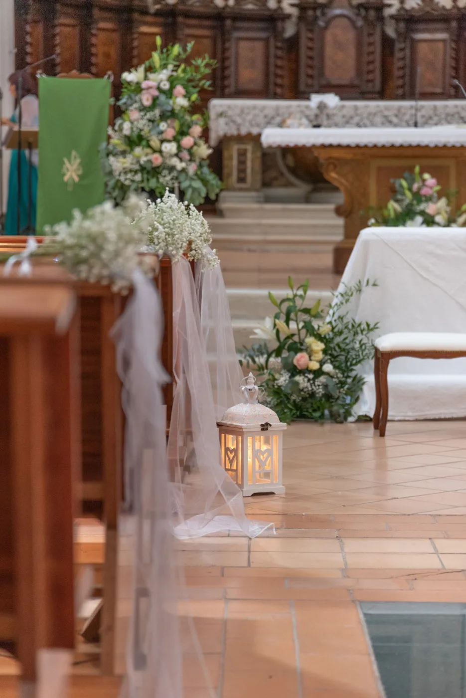 Allestimento floreale Wedding in Le Marche per matrimonio a Offida - foto 12