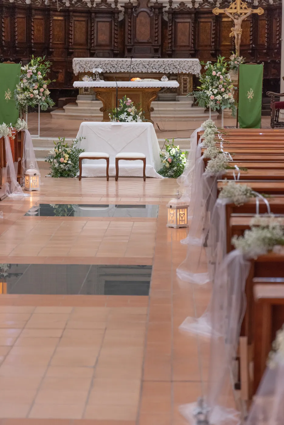 Allestimento floreale Wedding in Le Marche per matrimonio a Offida - foto 14