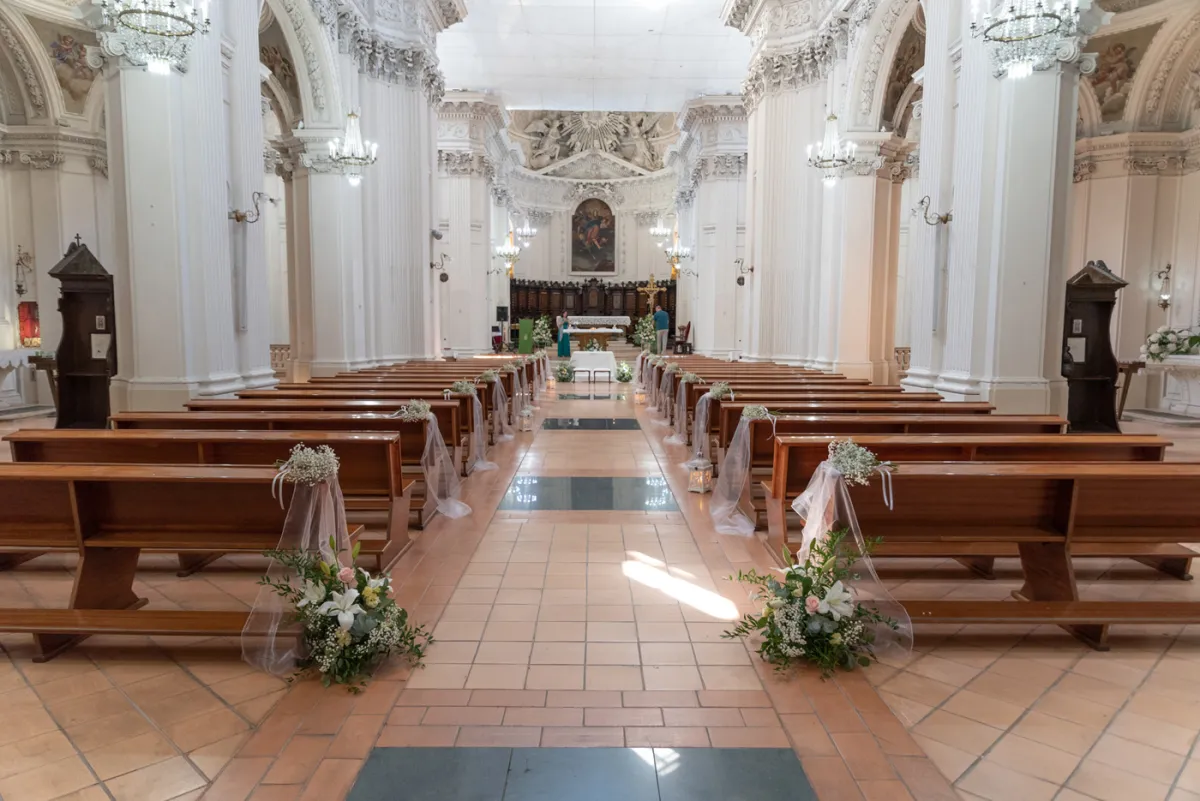 Allestimento floreale Wedding in Le Marche per matrimonio a Offida - foto 18