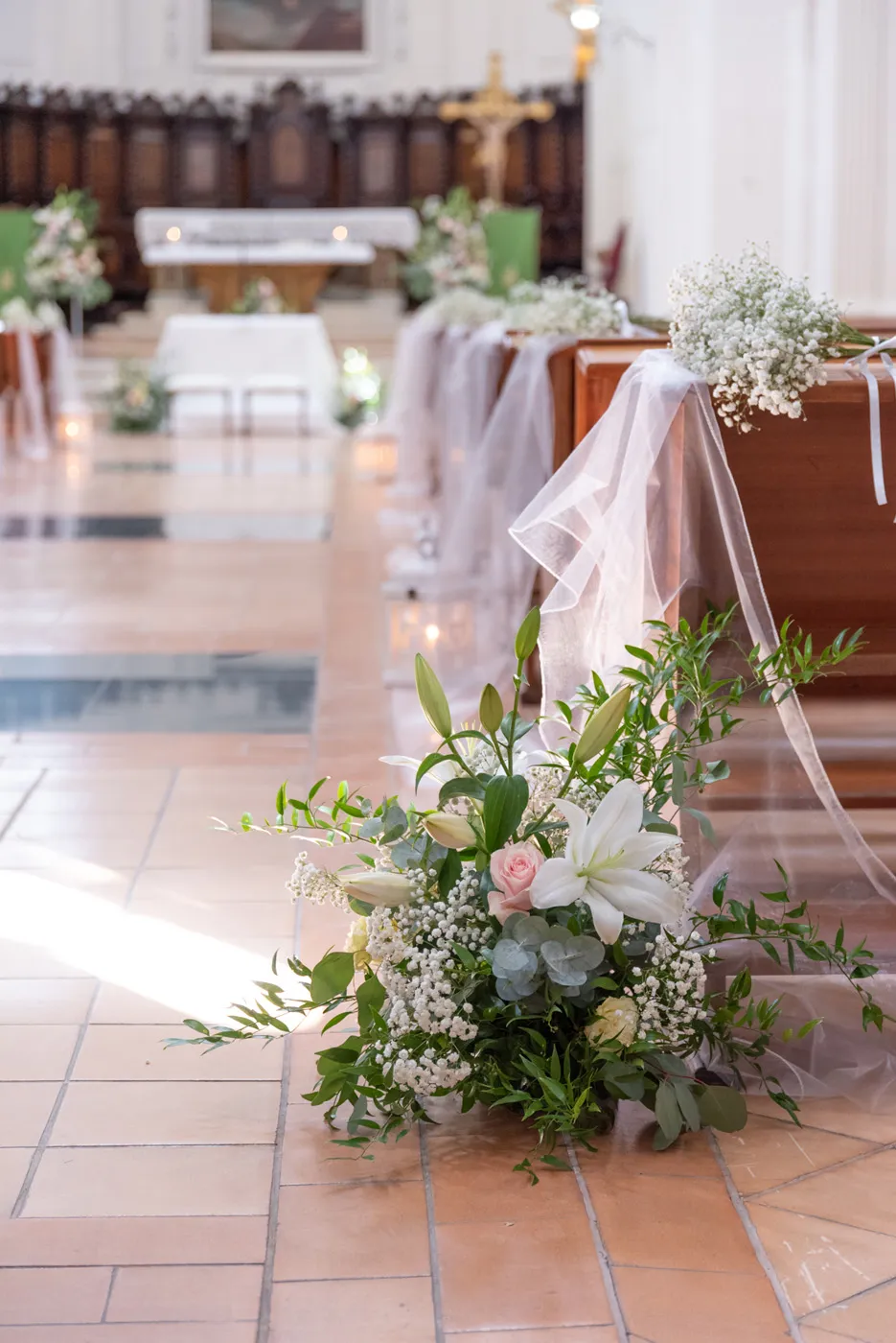 Allestimento floreale Wedding in Le Marche per matrimonio a Offida - foto 19