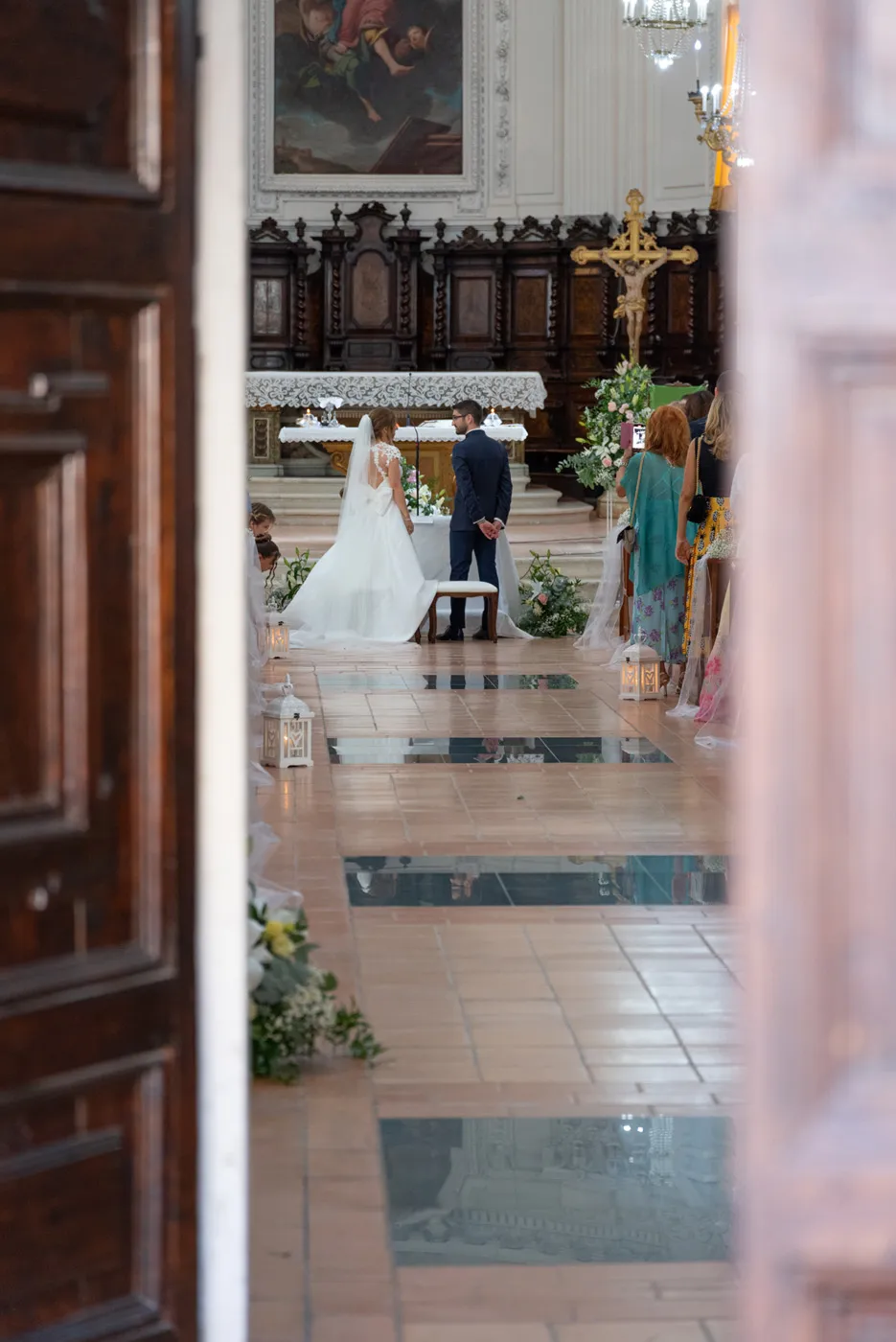 Allestimento floreale Wedding in Le Marche per matrimonio a Offida - foto 39