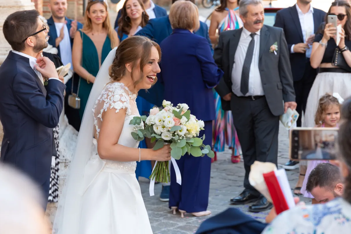 Allestimento floreale Wedding in Le Marche per matrimonio a Offida - foto 40