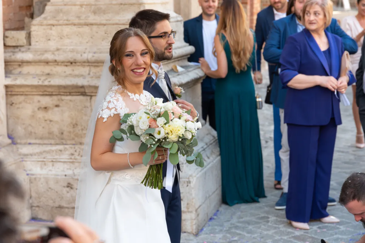 Allestimento floreale Wedding in Le Marche per matrimonio a Offida - foto 41