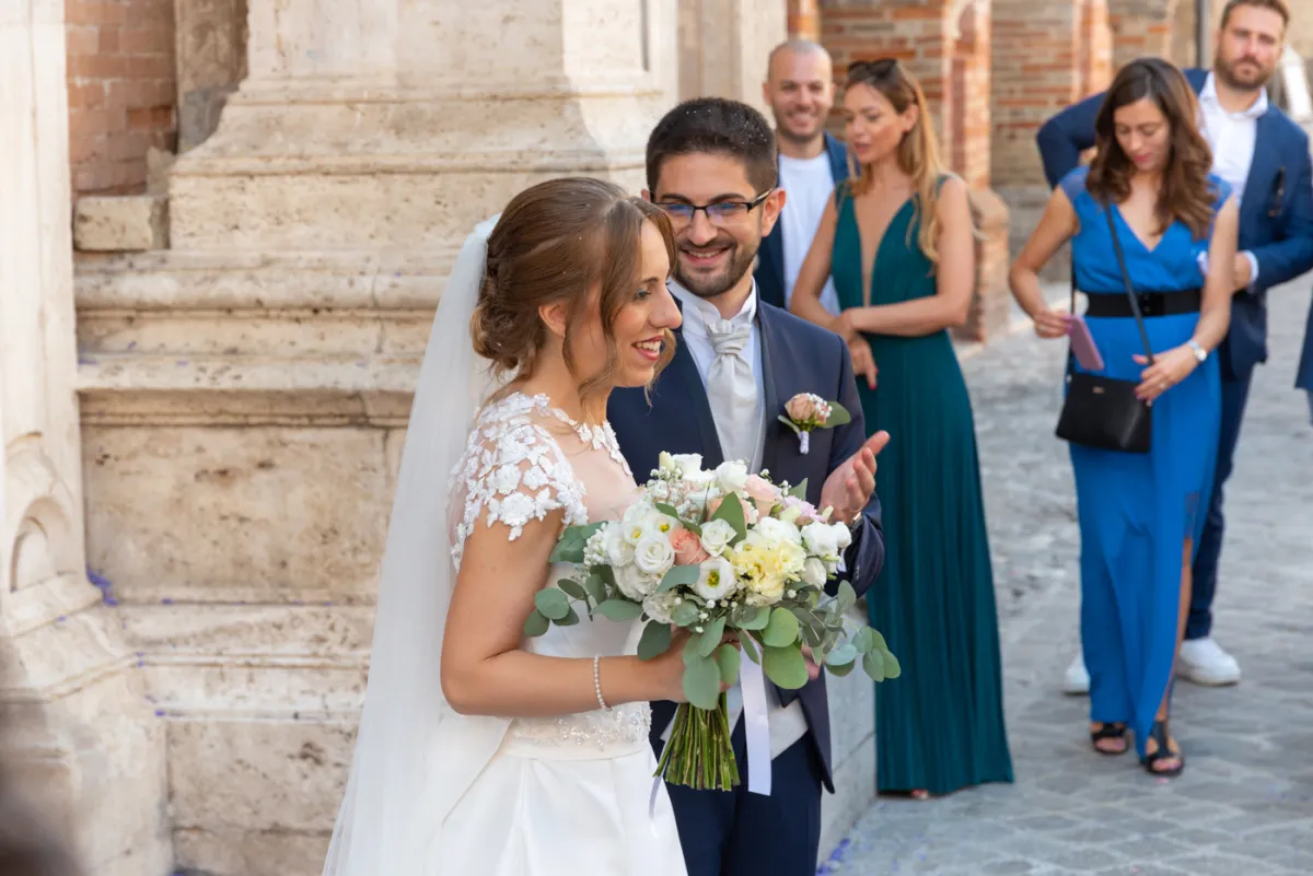 Allestimento floreale Wedding in Le Marche per matrimonio a Offida - foto 42