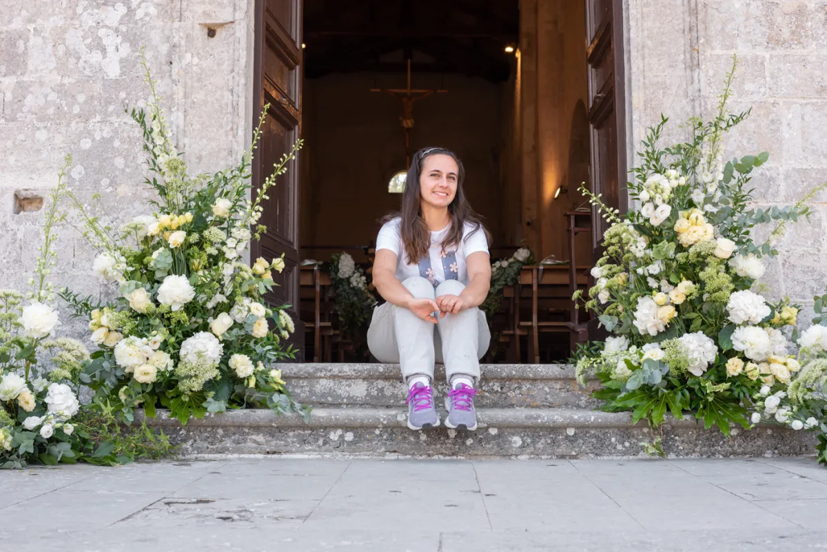 Allestimento floreale Classy Tale per matrimonio a Sirolo - foto 1