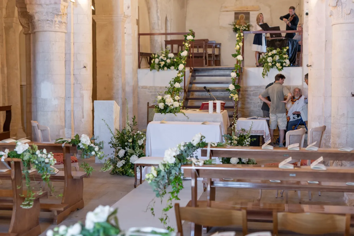 Allestimento floreale Classy Tale per matrimonio a Sirolo - foto 2