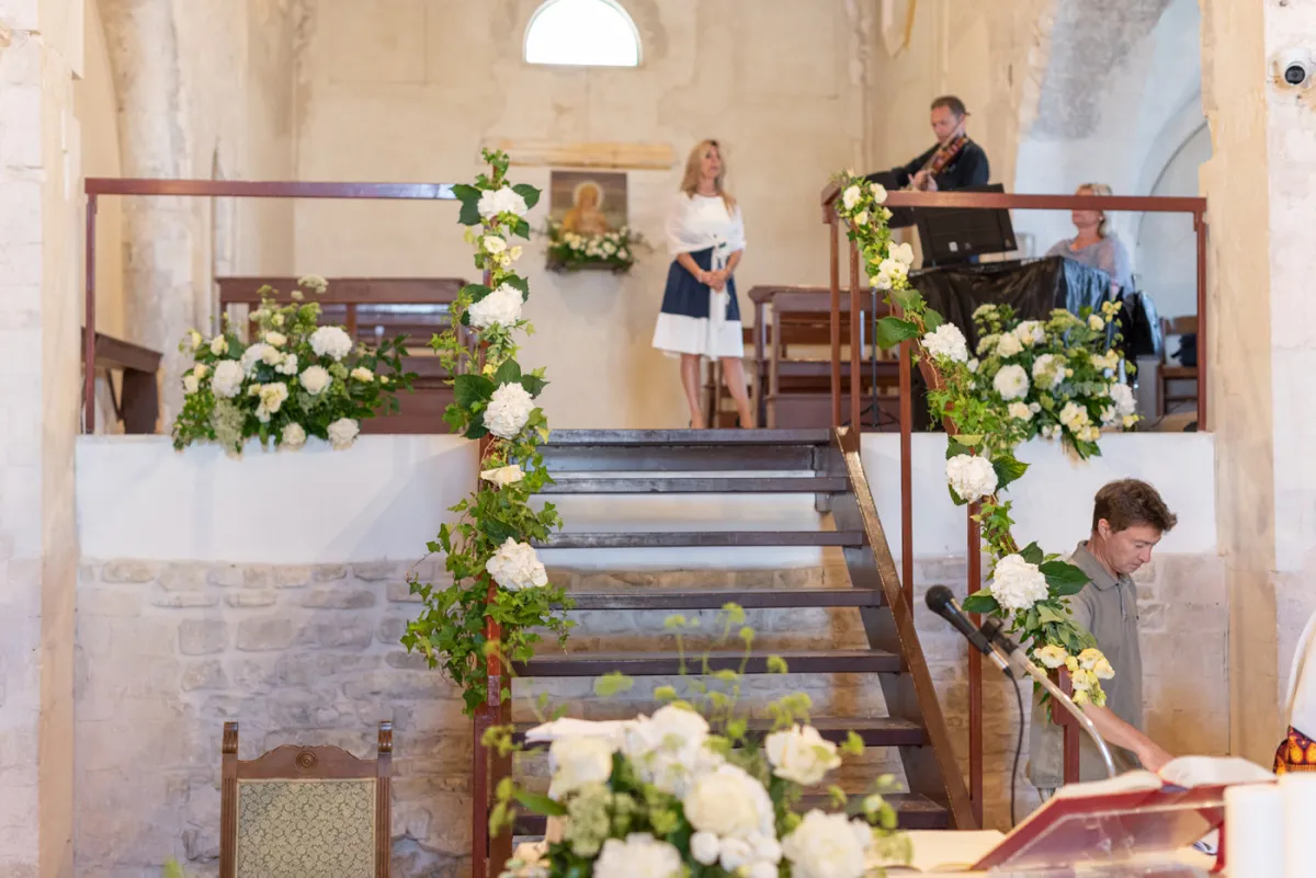 Allestimento floreale Classy Tale per matrimonio a Sirolo - foto 6