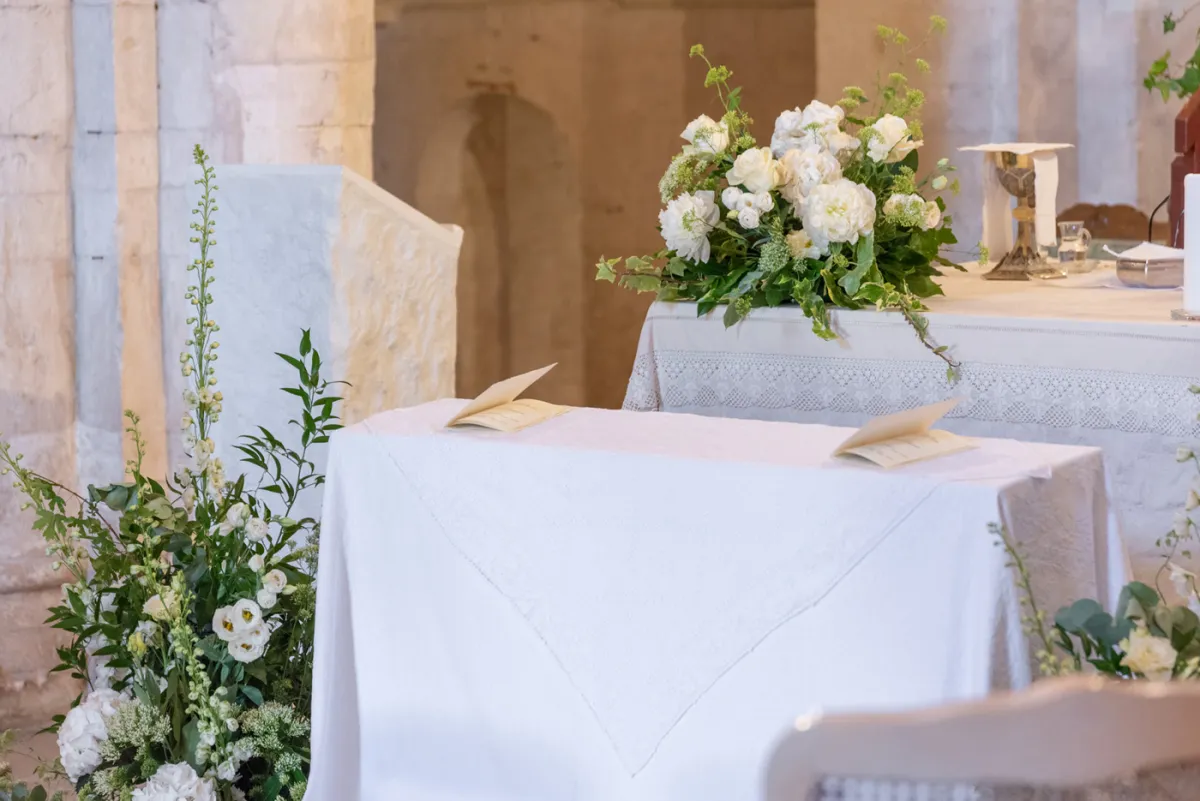 Allestimento floreale Classy Tale per matrimonio a Sirolo - foto 12
