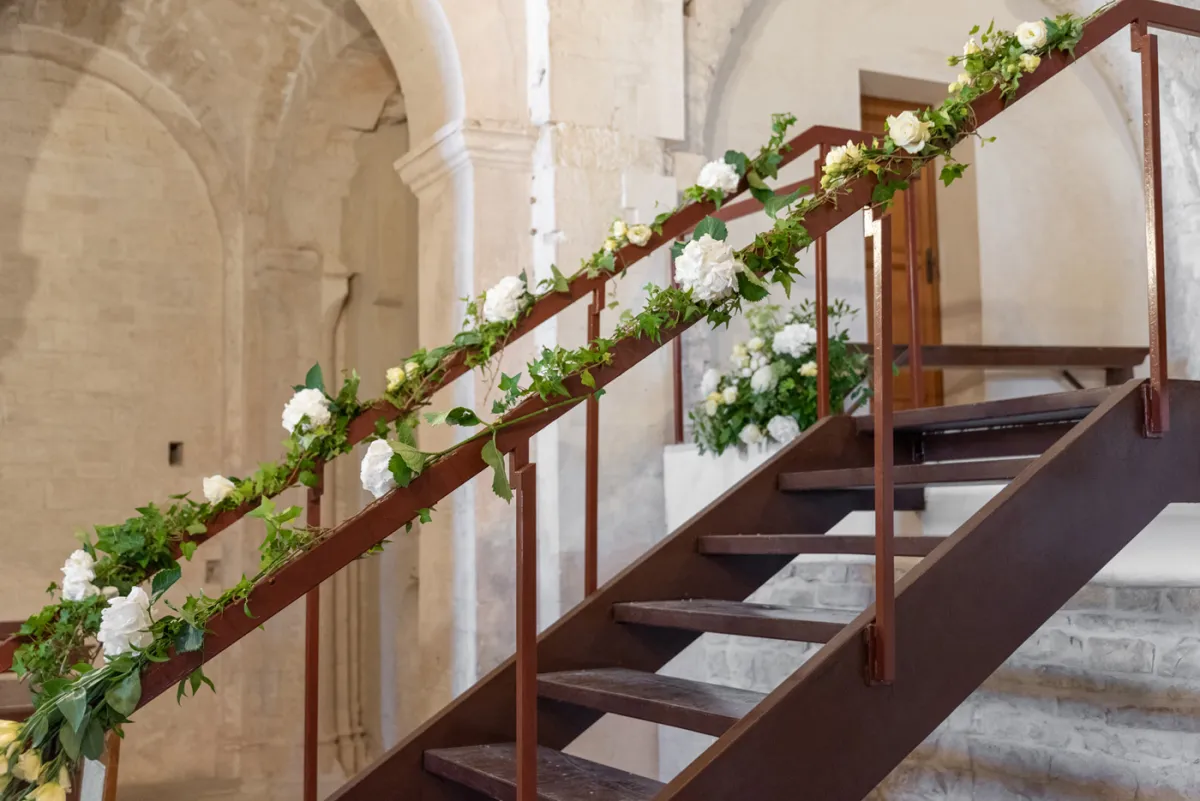 Allestimento floreale Classy Tale per matrimonio a Sirolo - foto 16