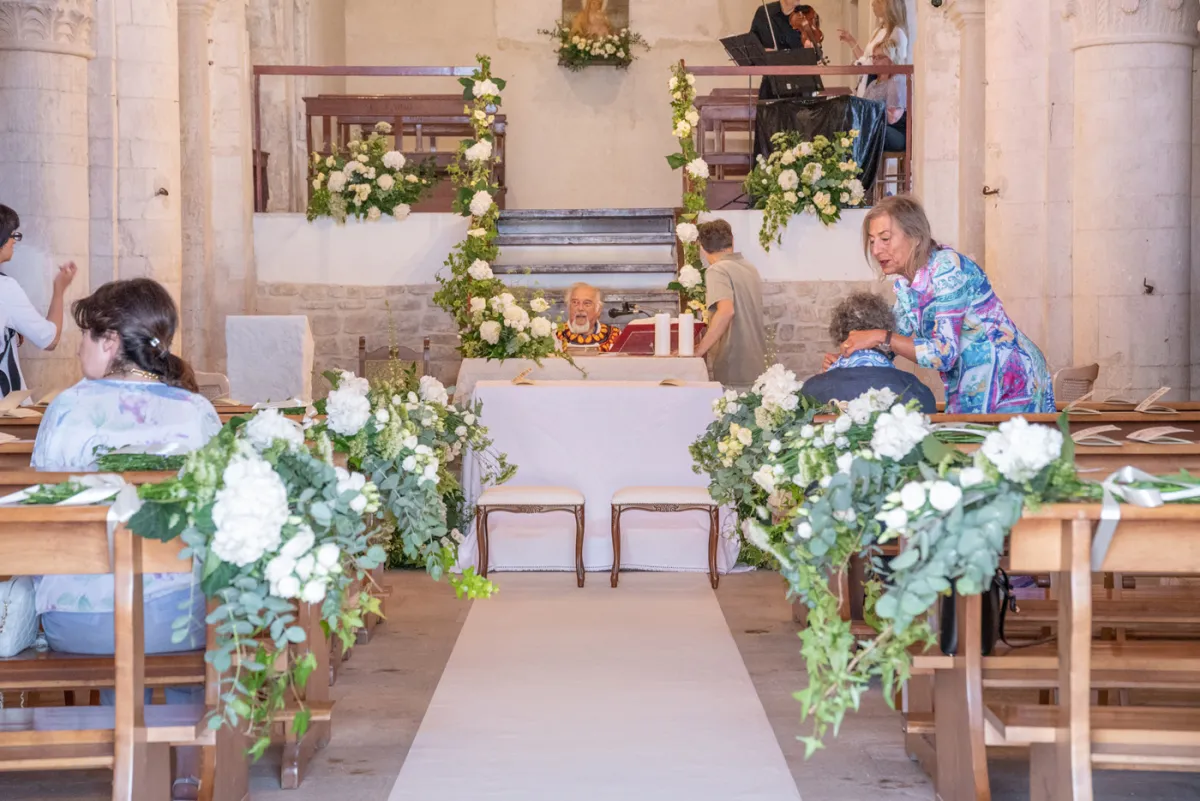 Allestimento floreale Classy Tale per matrimonio a Sirolo - foto 22