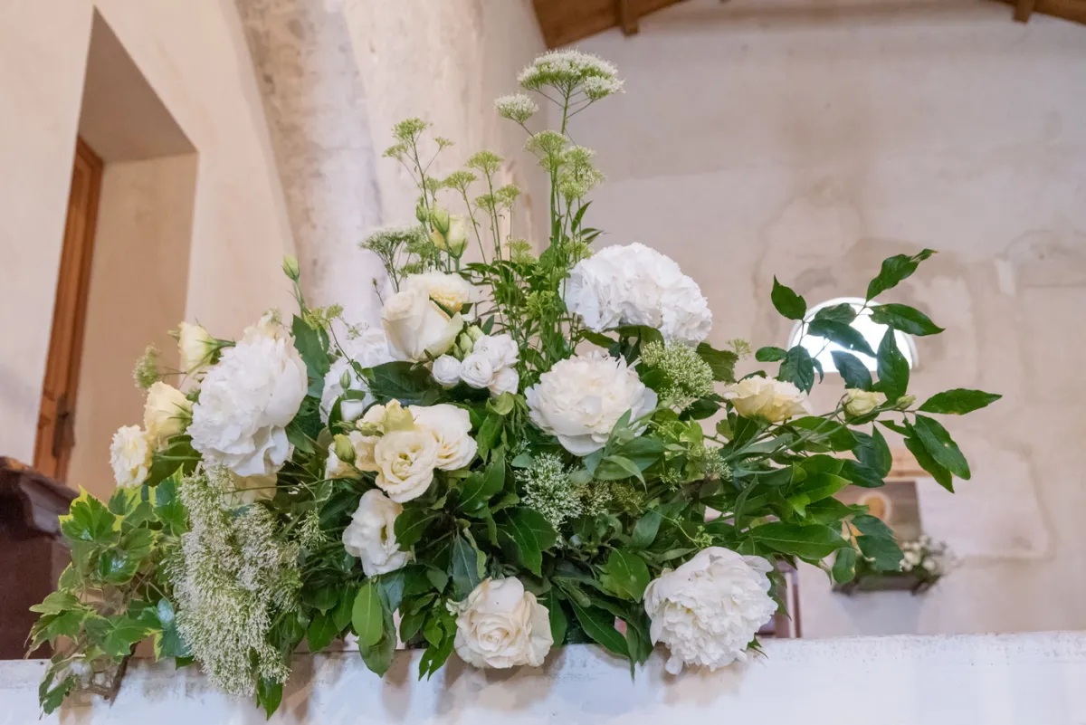 Allestimento floreale Classy Tale per matrimonio a Sirolo - foto 24