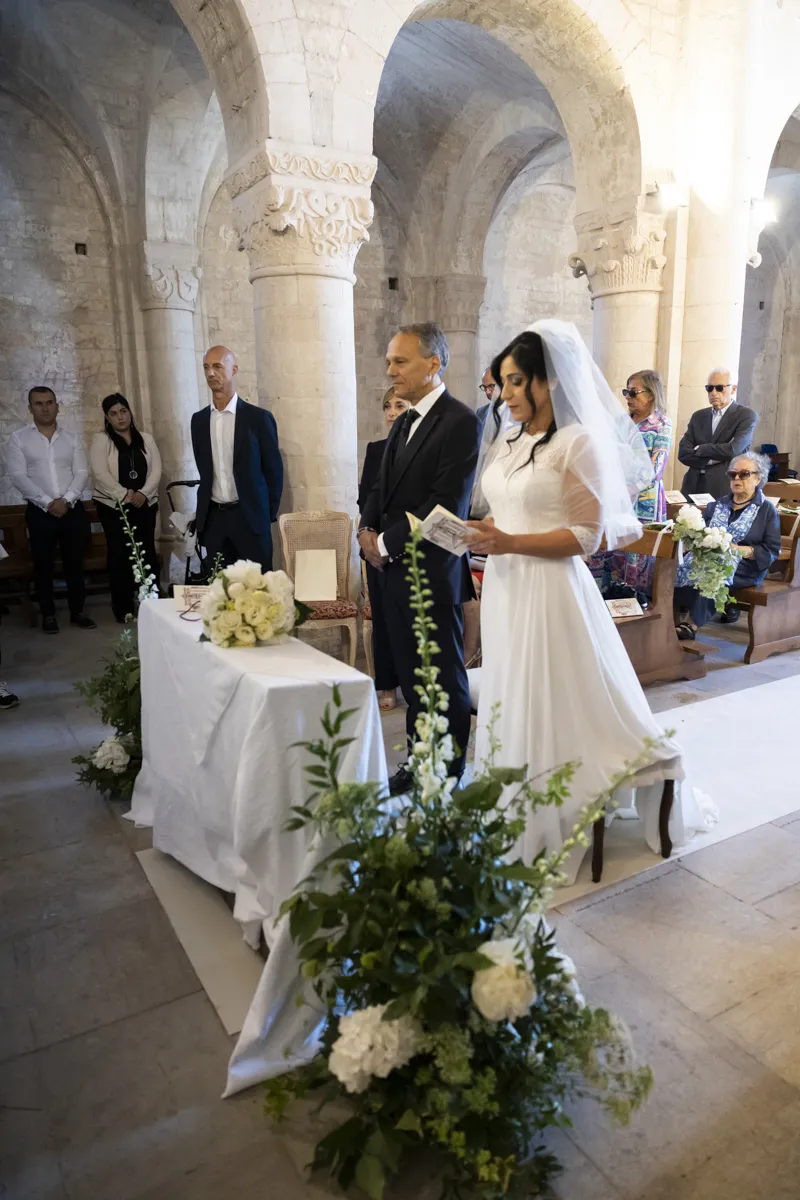 Allestimento floreale Classy Tale per matrimonio a Sirolo - foto 31