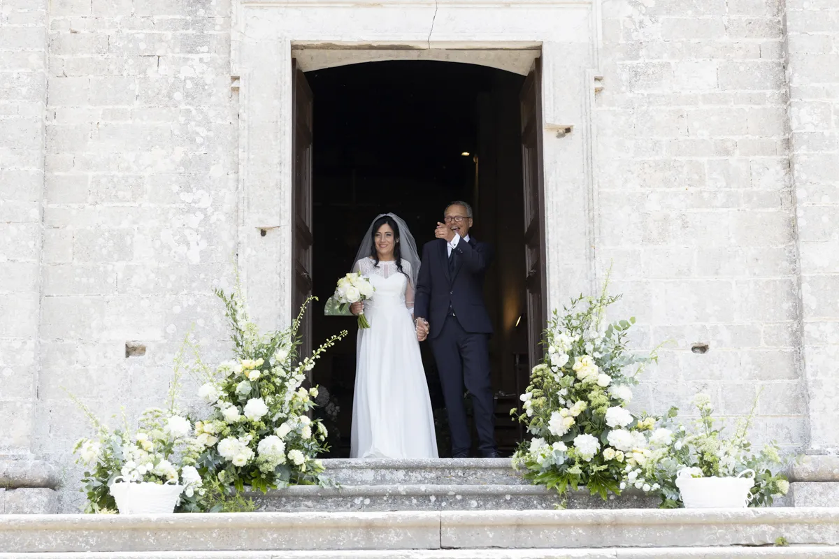 Allestimento floreale Classy Tale per matrimonio a Sirolo - foto 34