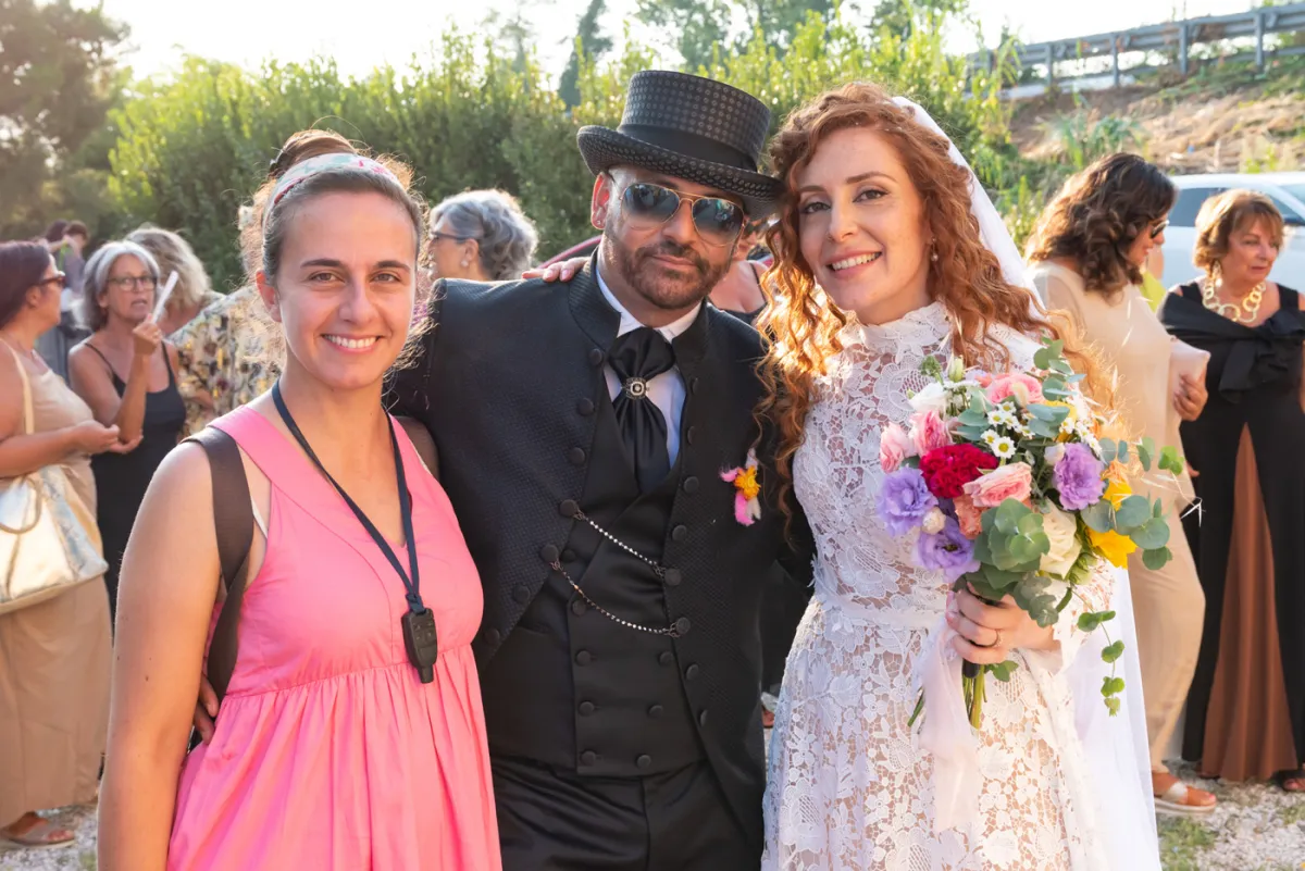 Allestimento floreale Favola Carioca per matrimonio a Monsampolo del Tronto - foto 42