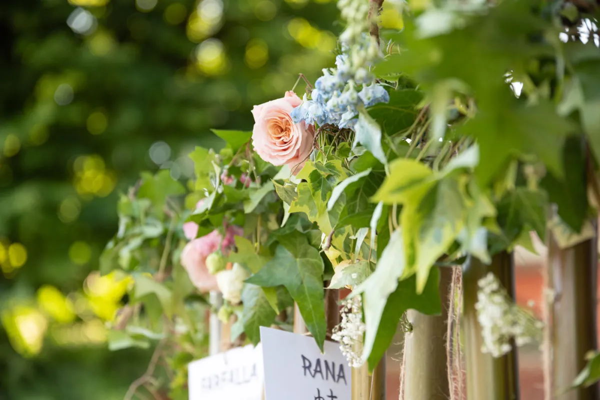 Allestimento floreale Stile Giapponese per matrimonio a Ascoli Piceno - foto 11